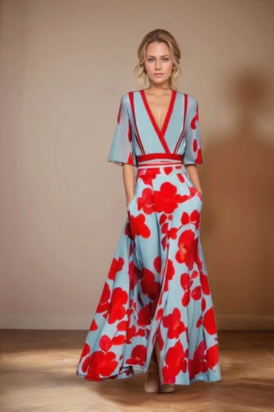 Vivian | Bold Blossom Elegance