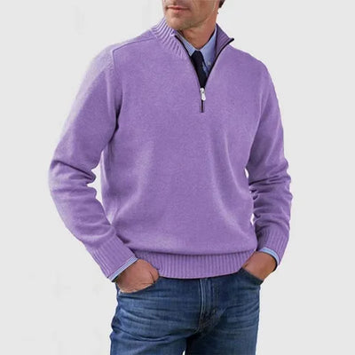 Bryce | Classic Quarter-Zip Sweater
