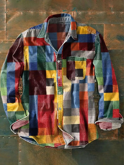 Mason | Artisan Patchwork Shirt