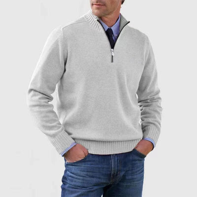 Bryce | Classic Quarter-Zip Sweater