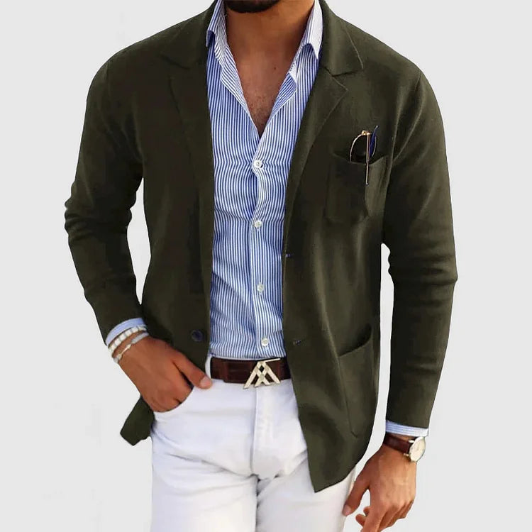 Logan | Modern Knit Blazer