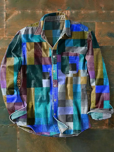 Mason | Artisan Patchwork Shirt