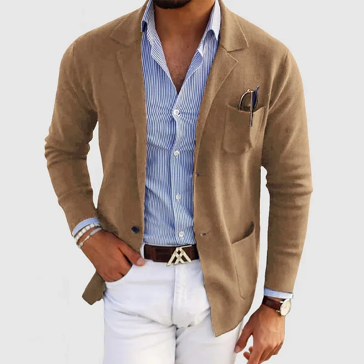 Logan | Modern Knit Blazer