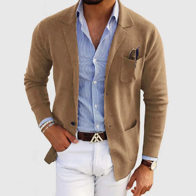 Logan | Modern Knit Blazer