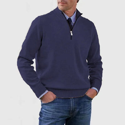 Bryce | Classic Quarter-Zip Sweater