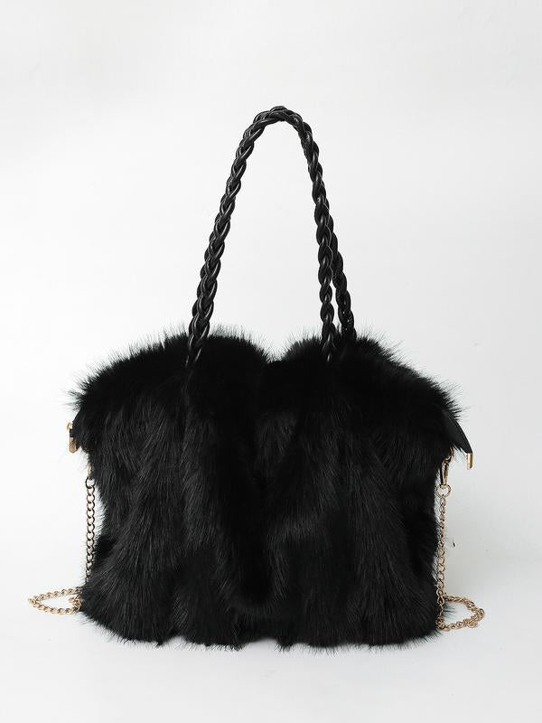 Wanda | Plush Winter Tote