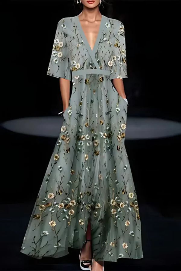 Vivian | Bold Blossom Elegance