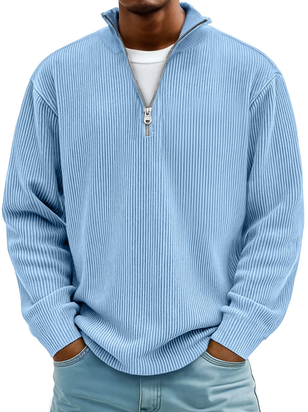 Ethan | Casual Zip Sweater