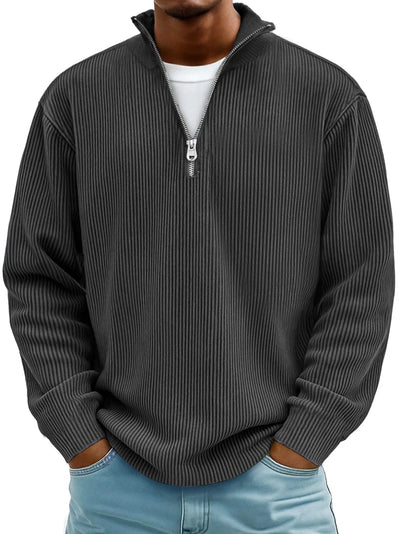 Ethan | Casual Zip Sweater