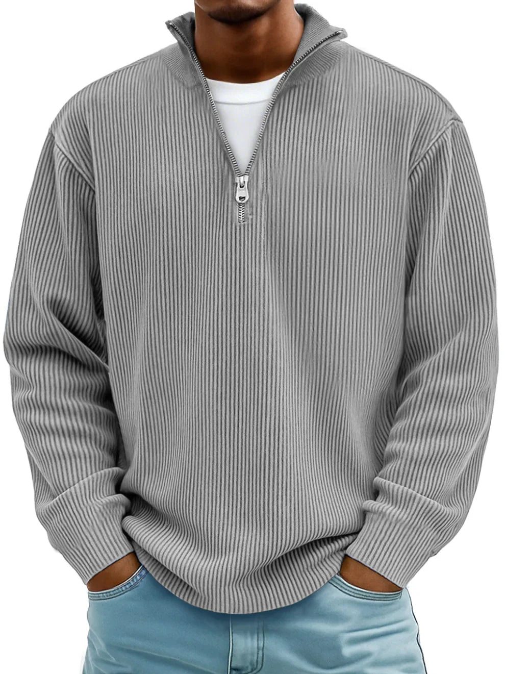 Ethan | Casual Zip Sweater