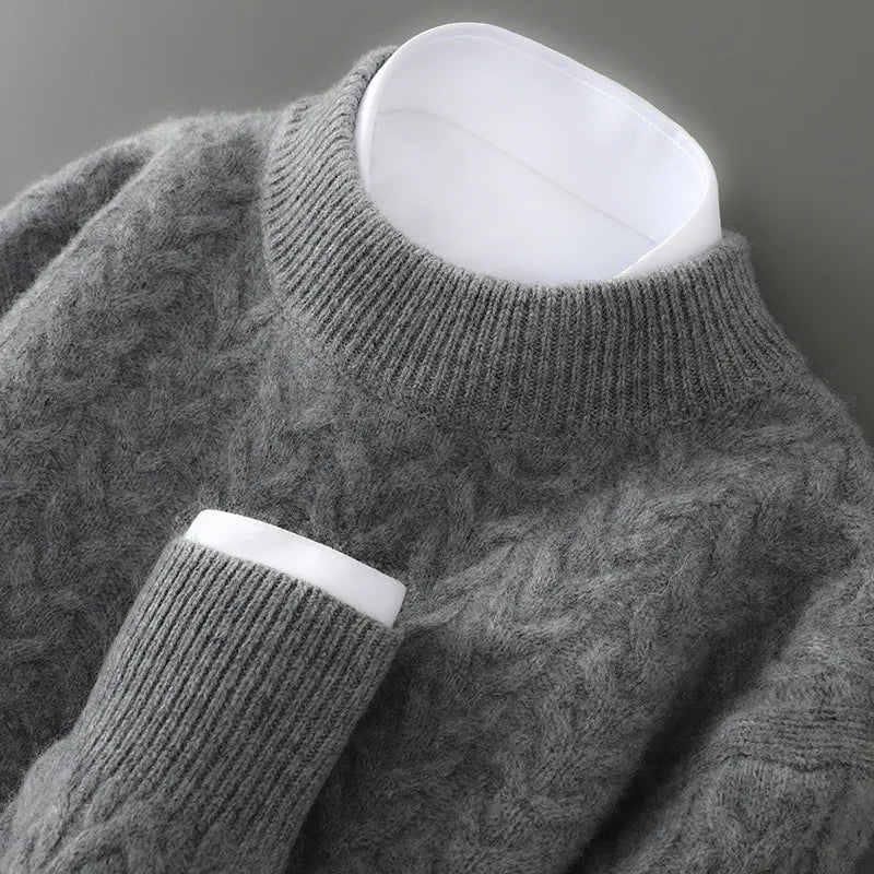 Miles | Classic Knit Layered Sweater