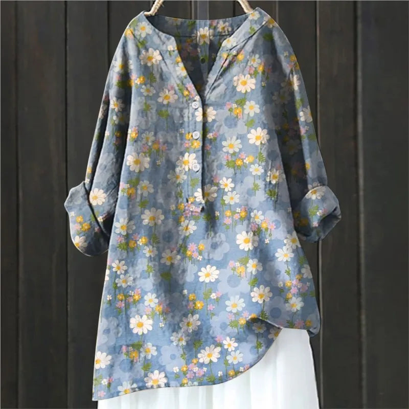 Avery | Artistic Bloom Blouse