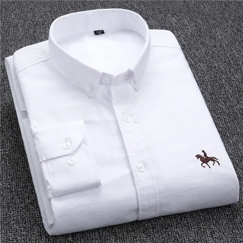 Caleb | Classic Oxford Dress Shirt