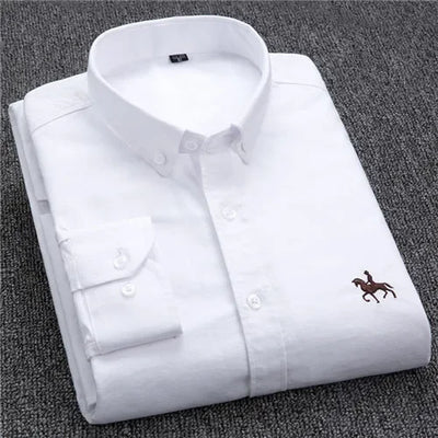 Caleb | Classic Oxford Dress Shirt