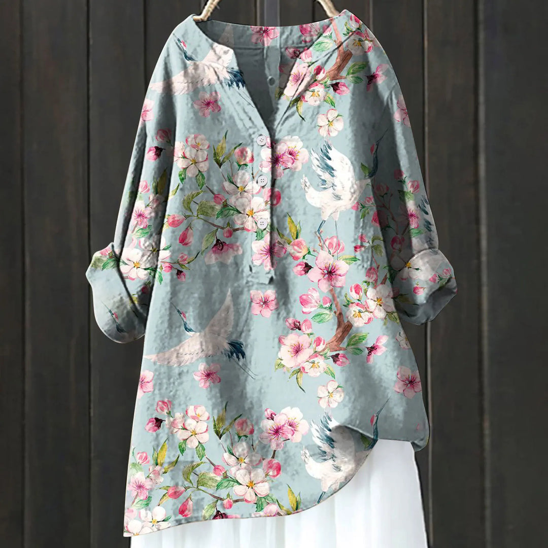 Avery | Artistic Bloom Blouse