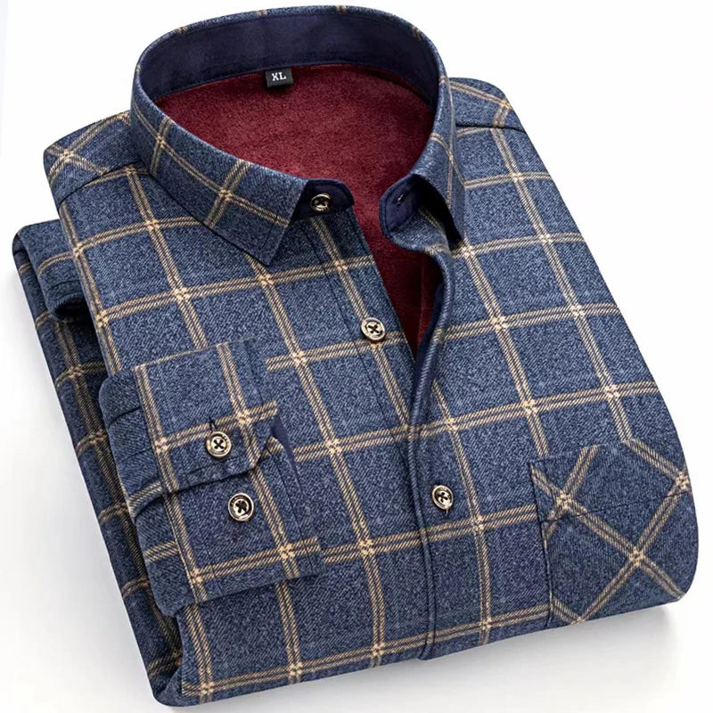 Maverick | Winter-Lined Men’s Flannel Shirt