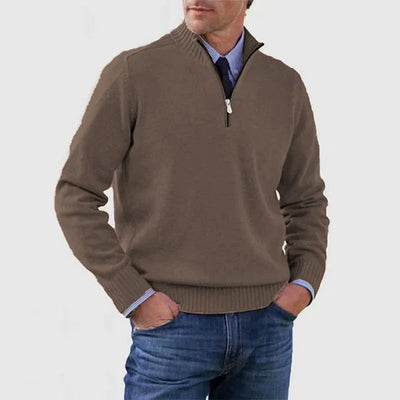 Bryce | Classic Quarter-Zip Sweater