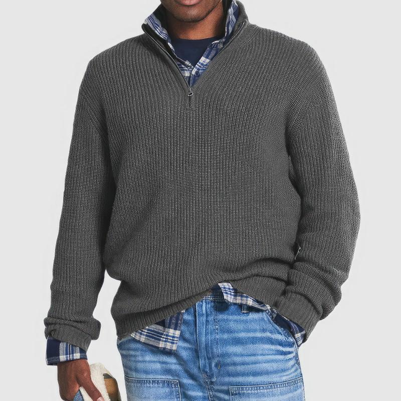 Gavin | Alpine Knit Quarter-Zip