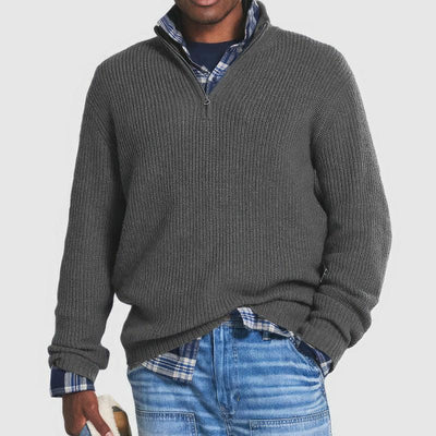Gavin | Alpine Knit Quarter-Zip