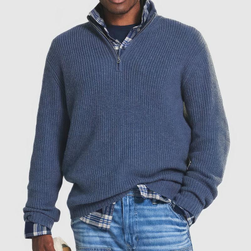 Gavin | Alpine Knit Quarter-Zip