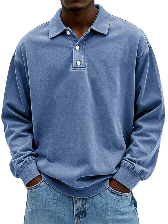 Elliot | Everyday Polo Sweatshirt