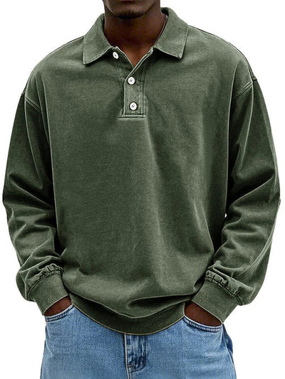 Elliot | Everyday Polo Sweatshirt