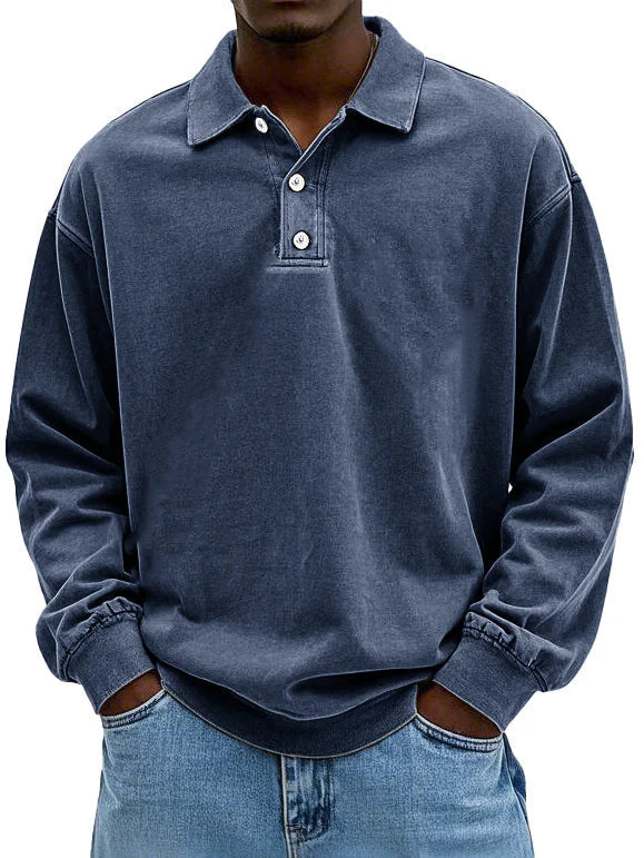Elliot | Everyday Polo Sweatshirt