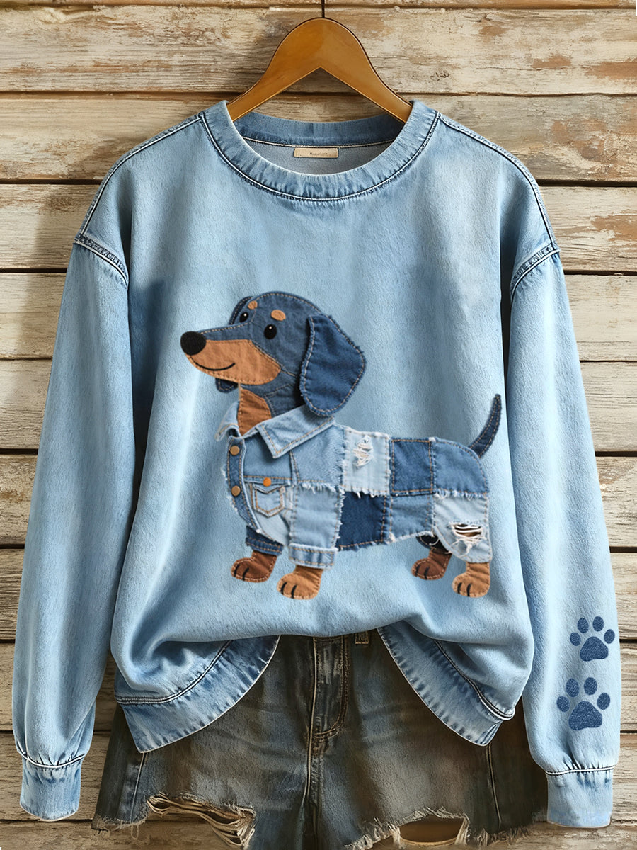 Lillian | Denim Patchwork Pets
