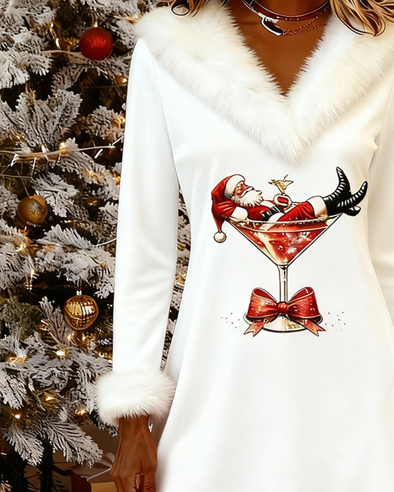 Monica | Festive Holiday Charm Dress